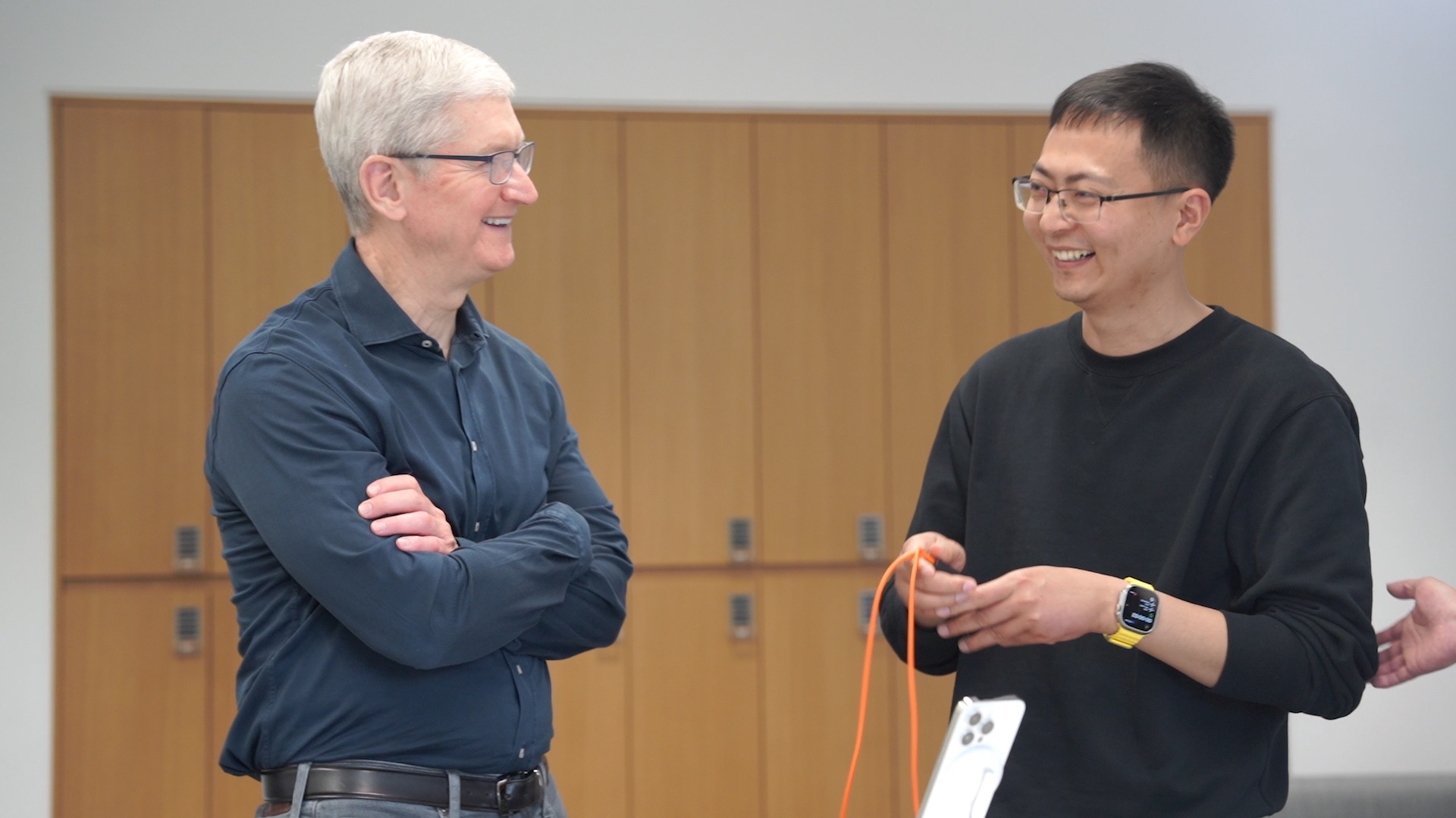 meet with Tim Cook
